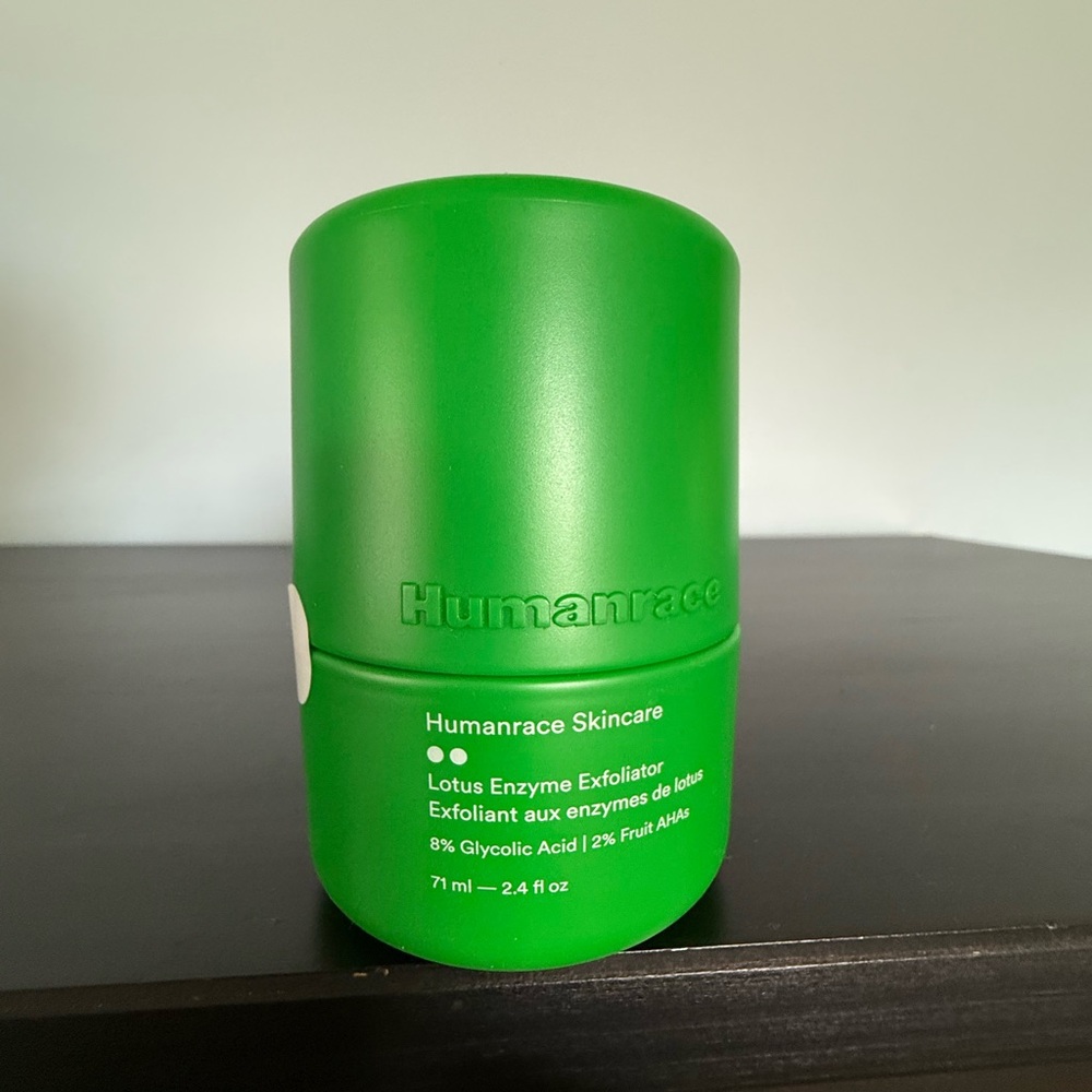 Humanrace Skincare Lotus Enzyme Exfoliator- New, face exfoliator
